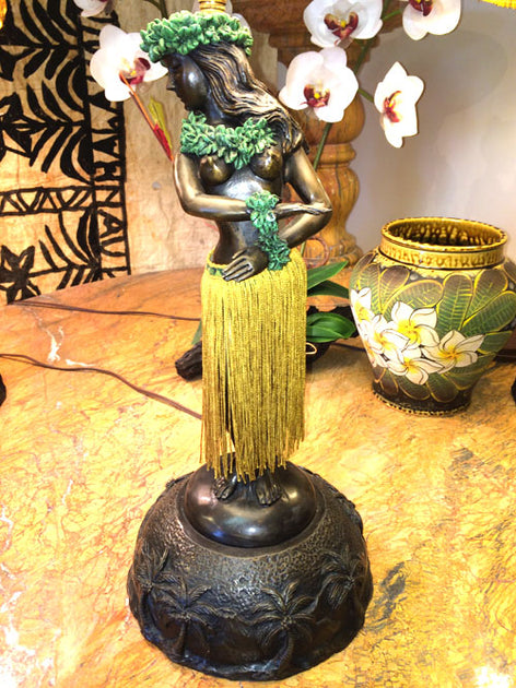 Hawaii Hula Dancer ビンテージ花瓶 陶器ハワイアンアンティーク Hawaii Hula Dancer ビンテージ花瓶 陶器ハワイアンアンティーク