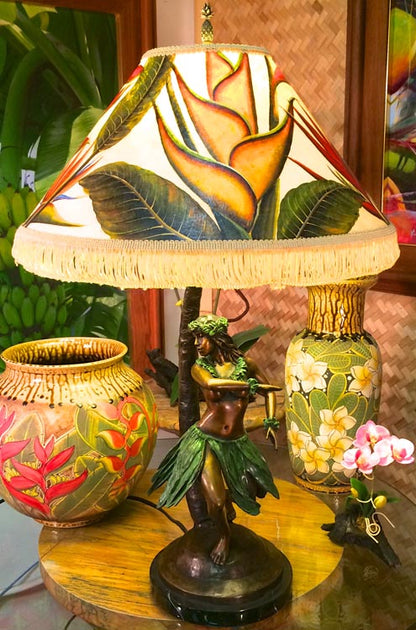 Lokelani　Hulaキケパ Lokahi | Hawaiian Hula Lamps