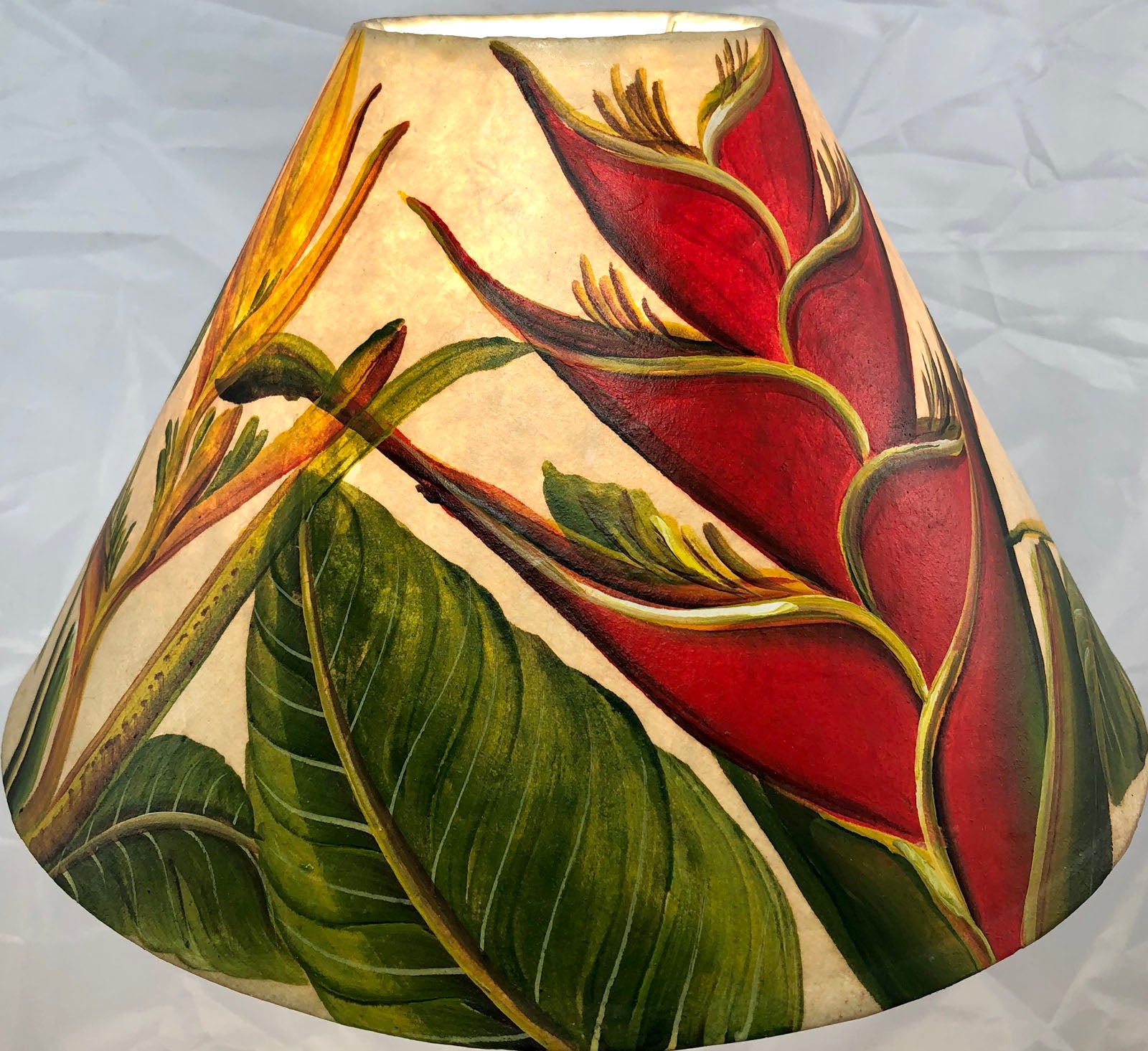 Lamp Shade Small 12 INCH (4 x 8 x 12) | Hawaiian Hula Lamps