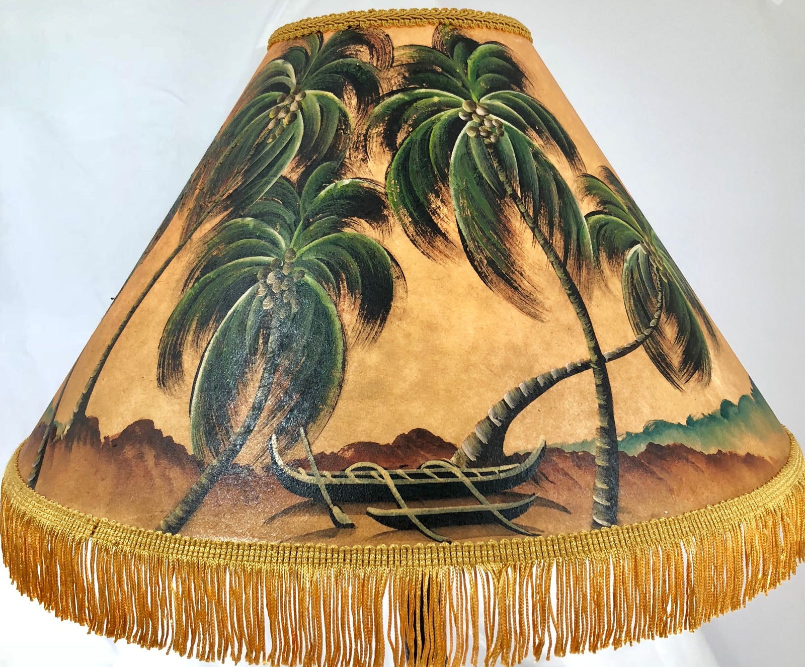 Lamp Shade Large 18 INCH (6 x 11 x 18) | Hawaiian Hula Lamps