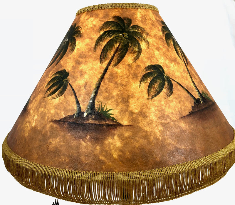 Simple Palm 18 Inch Tall Lampshade