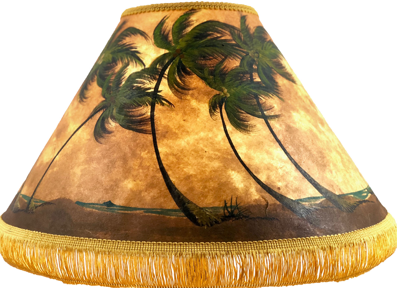 Lamp Shade Large 18 INCH (6 x 11 x 18) | Hawaiian Hula Lamps