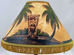 Old Time Tiki 18 Inch Tall Lampshade