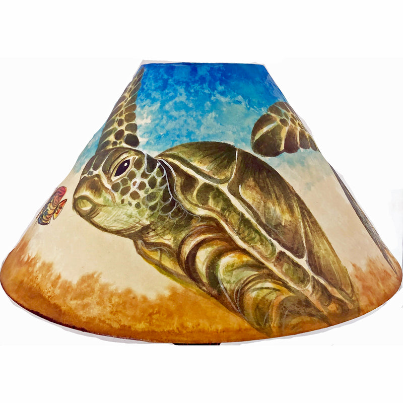 20 Inch Shade (SKU 20S-034) TURTLE DIVE