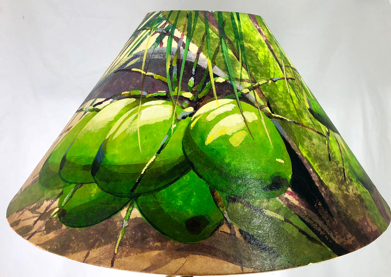 Green Coconuts 20 Inch Shade (5.5 x 12 x 20)