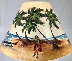 Vibrant Coconuts Shade - 22 Inch (8x14x22)