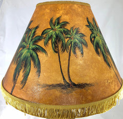 Golden Palm Forest Shade - 22 Inch Large Head (9x14x22)